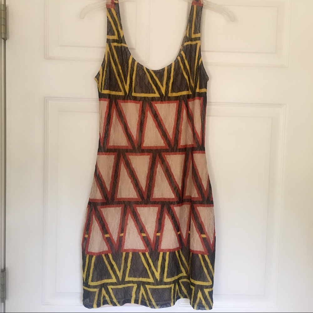 Sexy Aztec Lace Dress